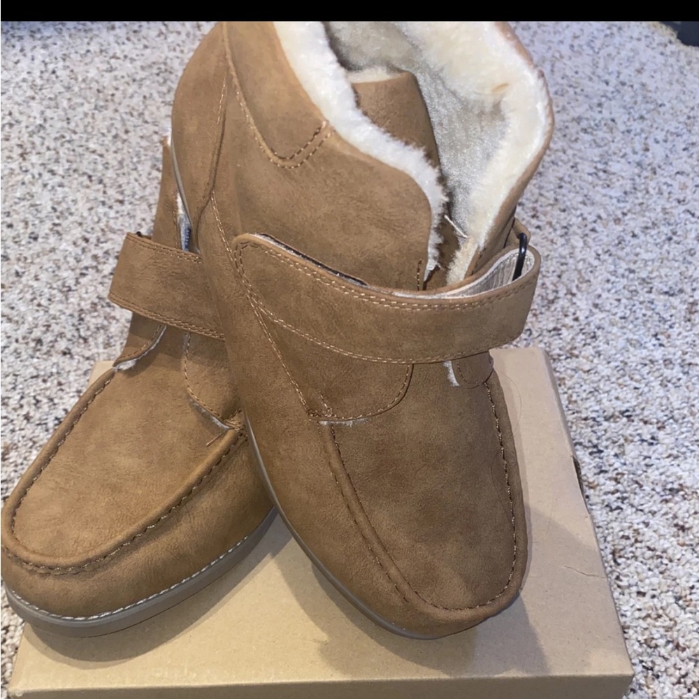 Mens Loafers Breathable Fur Casual Slip-on with strap with Sneakers Shoes Size 6